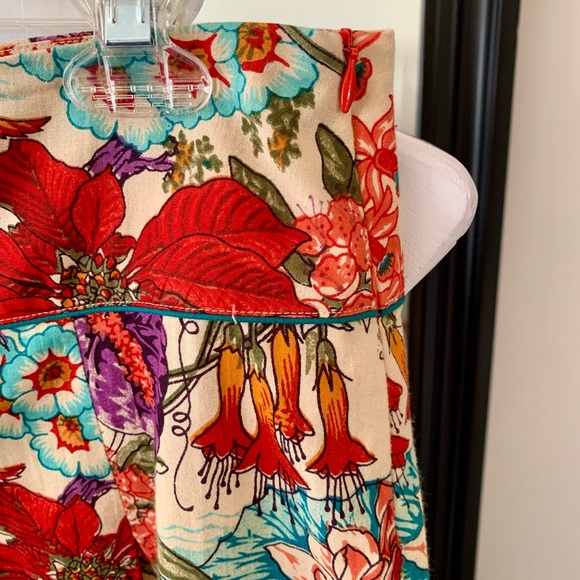 Maha She Floral Colorful Skirt - Picture 5 of 5